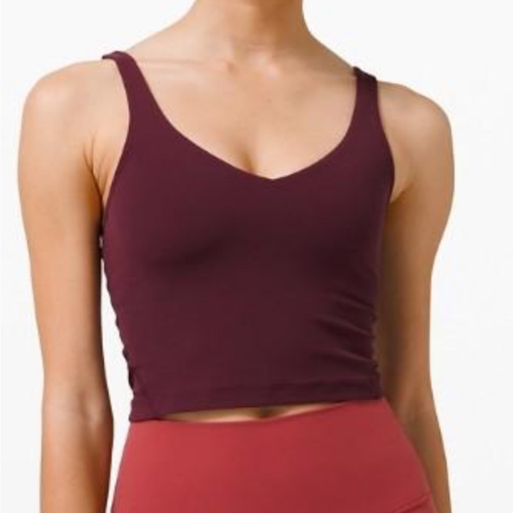 Lululemon maroon align tank